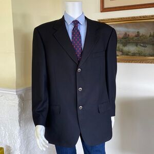 Vintage British Importers Wool & Cashmere 3-Button Blazer